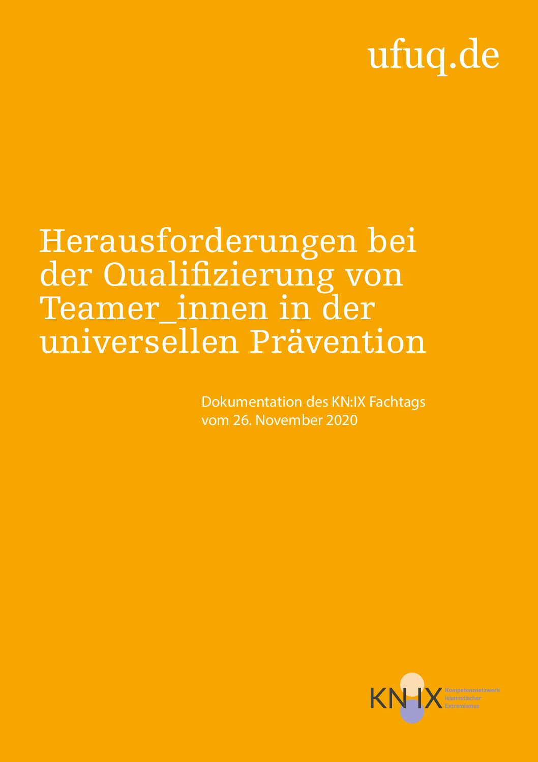 ufuq_KNIX-Dokumentation-Peer-Education